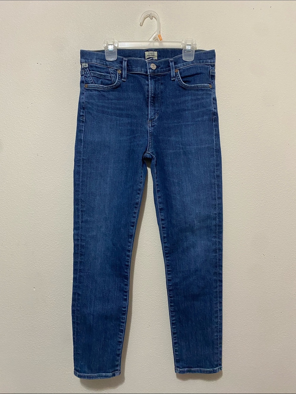 Citizens of Humanity Premium Vintage Rocket Crop Mid Rise Skinny Jeans